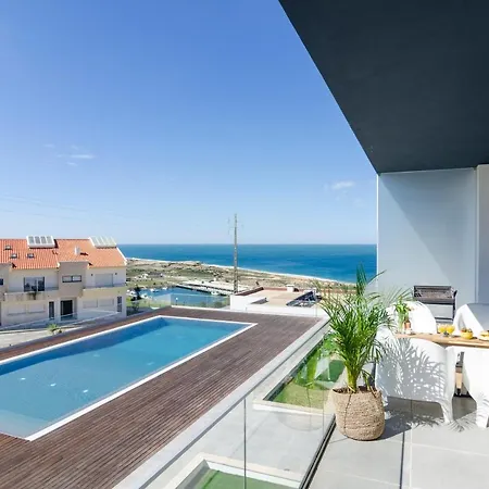 Ocean Views - New Private With Pool & Sea Views * 나자레